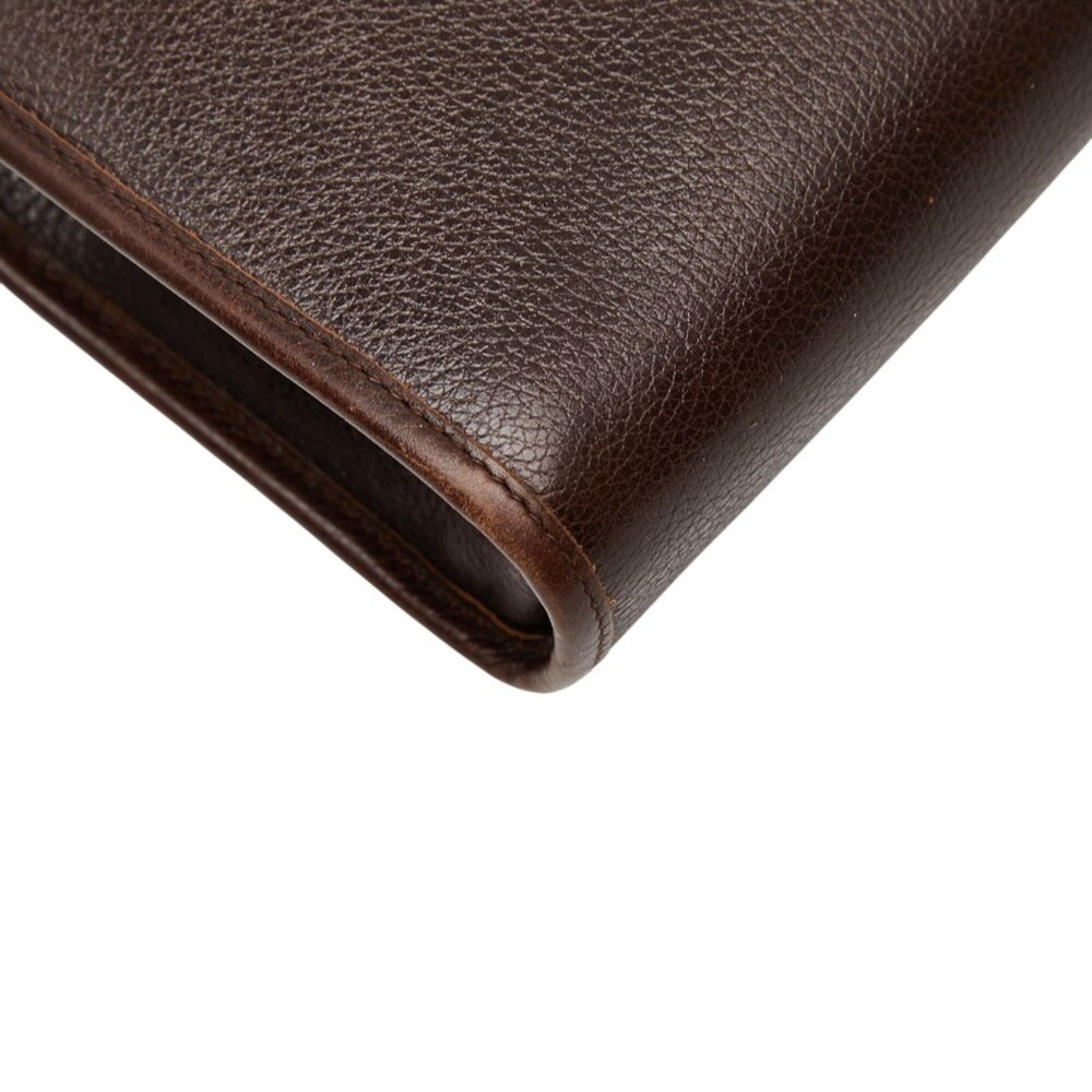CHRISTIAN DIOR Brown Leather Shoulder Bag - Picture 7 of 10